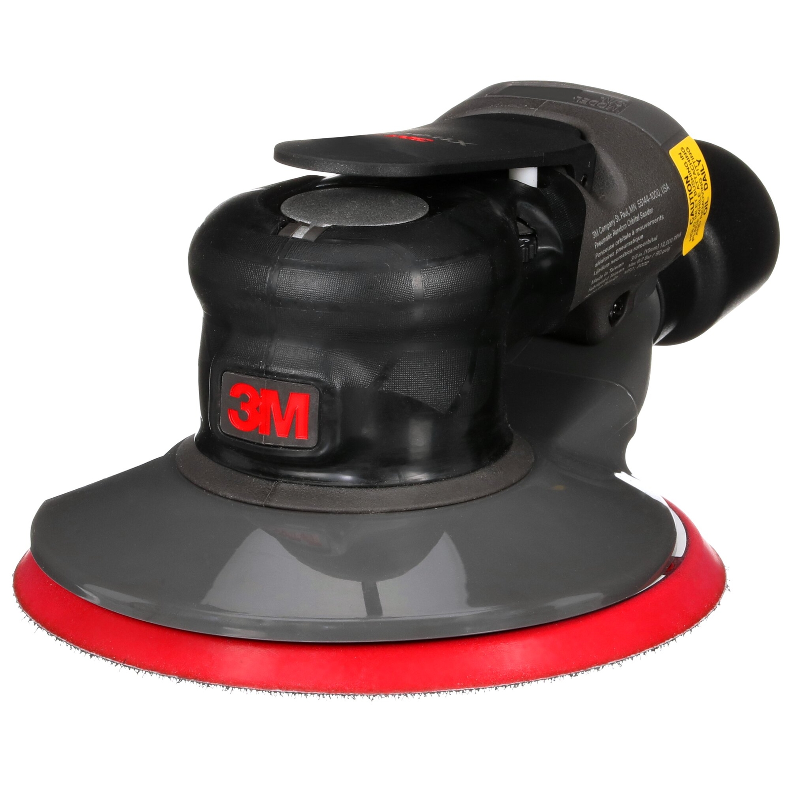 3M Xtract Pneumatic Random Orbital Sander, 88954, 6 in, Central Vacuum