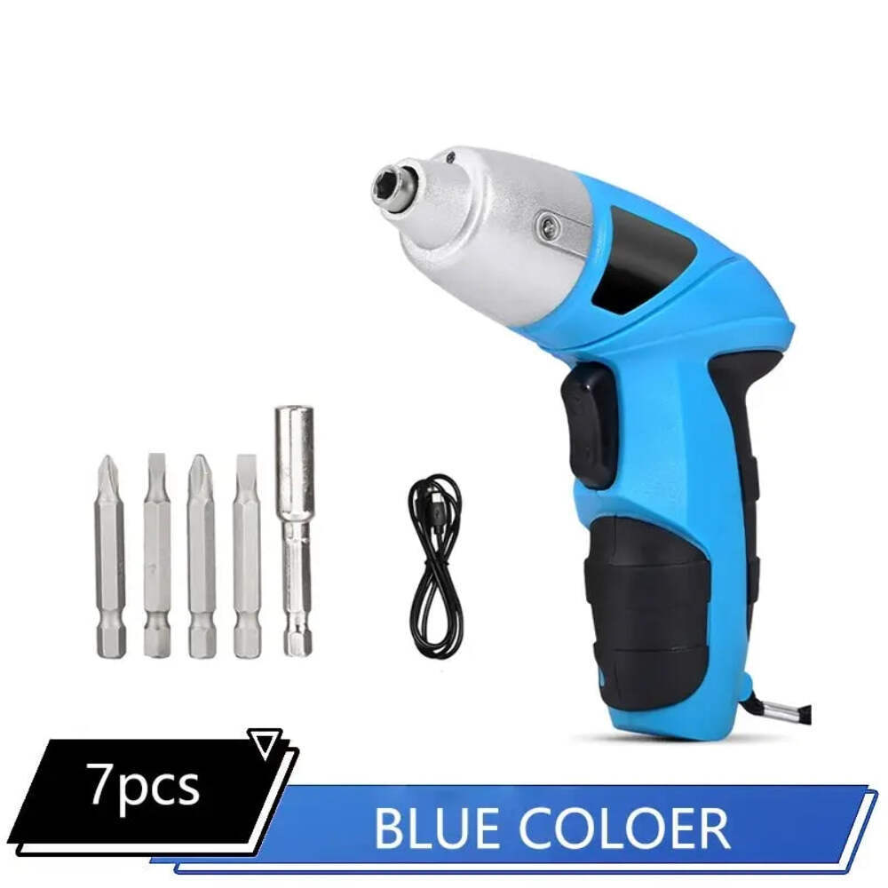 Cordless Electric Screwdriver Rechargeable 1300mah Lithium Battery Mini Drill 3.