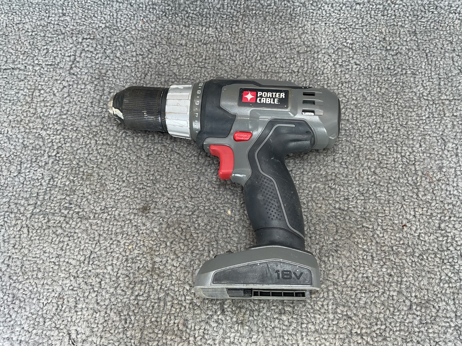 PORTER CABLE PC1801D 18V 1/2 Inch Drill Driver Cordless TOOL ONLY Tested Works