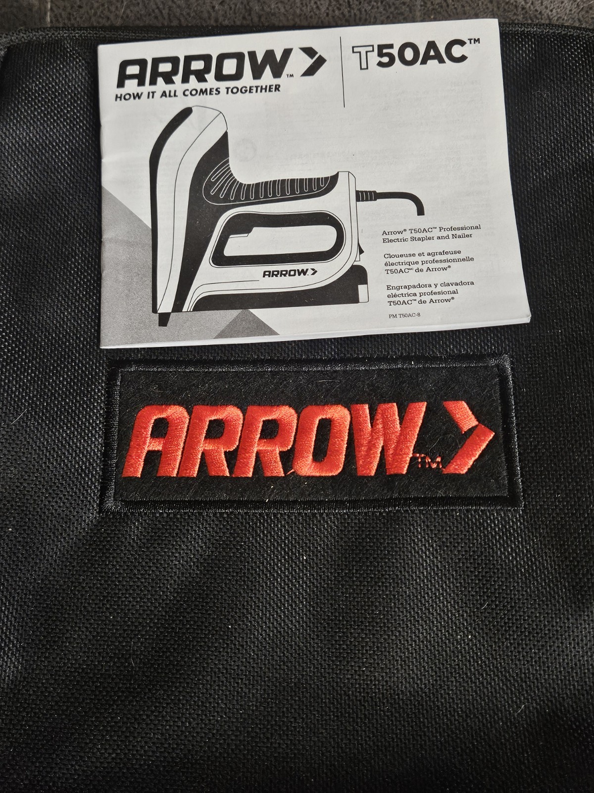 Arrow T50AC Professional Electric Staple Gun and Nailer