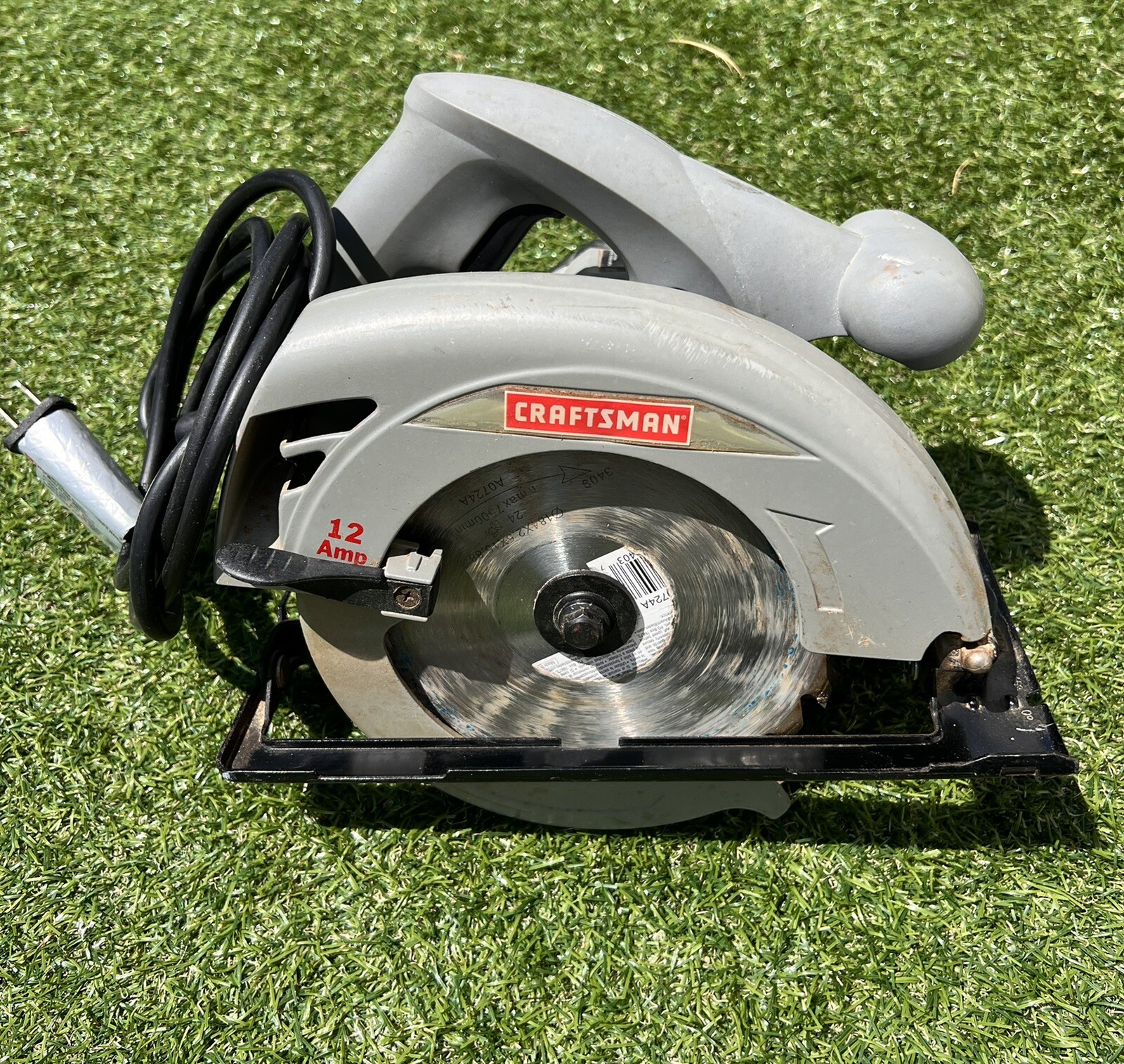 CRAFTSMAN 7-1/4&Prime; CIRCULAR SAW 120v 12 AMPS + BLADE