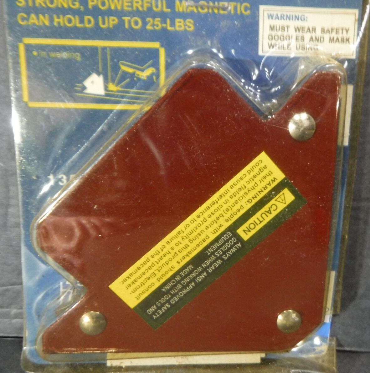 NOS Pittsburgh Magnetic Extra Hand Medium #01938 Welding Metal Work 25-Lbs
