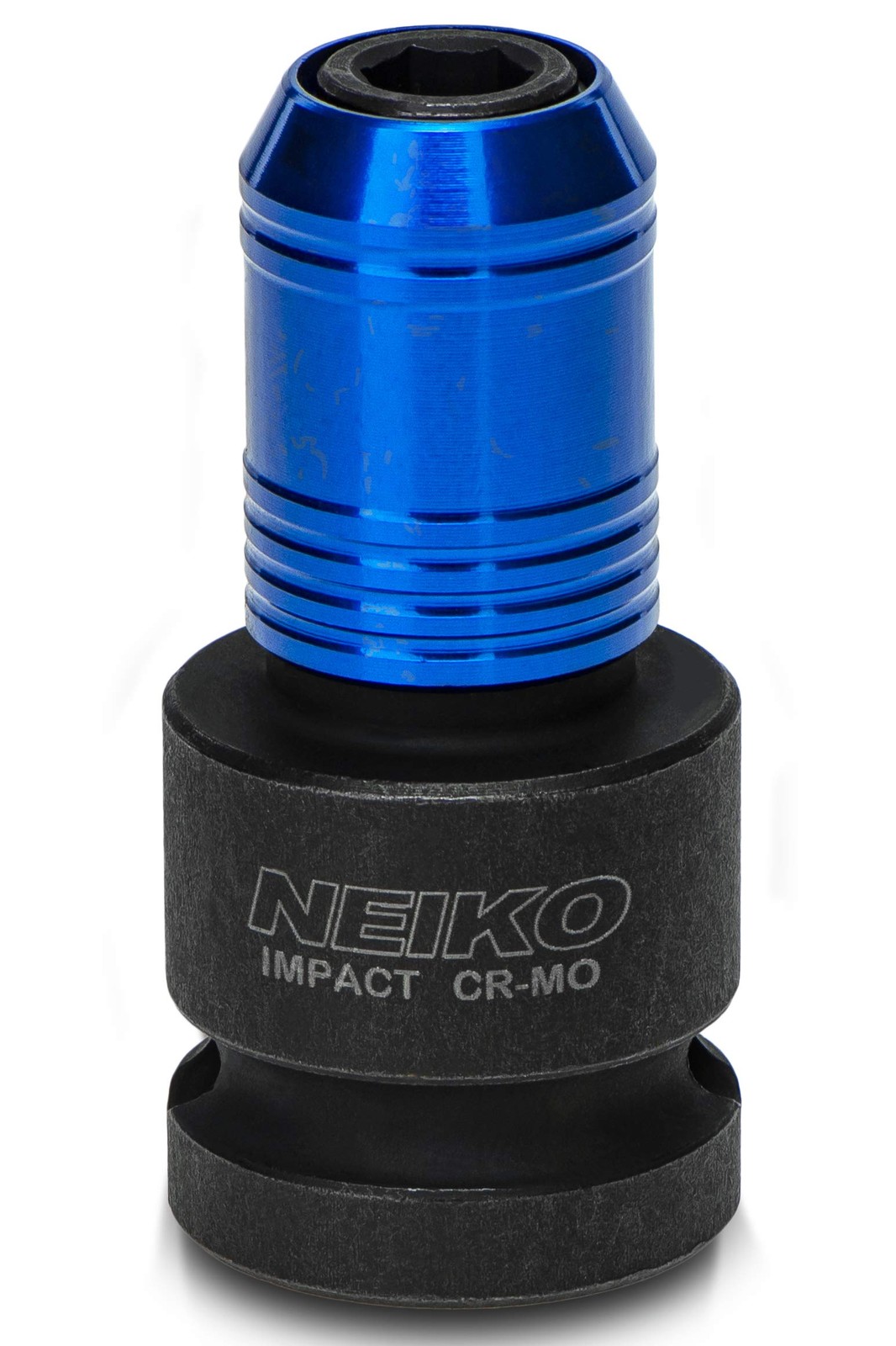 Neiko 30275A Impact Wrench Adapter for Ratchet-Wrench 1 Piece, 1/2&Prime; DR, Clear