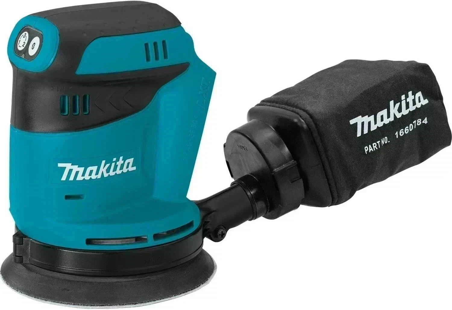 Makita DBO180Z Cordless Body Only Cordless 18 V Li-ion Random Orbit Sander, 125