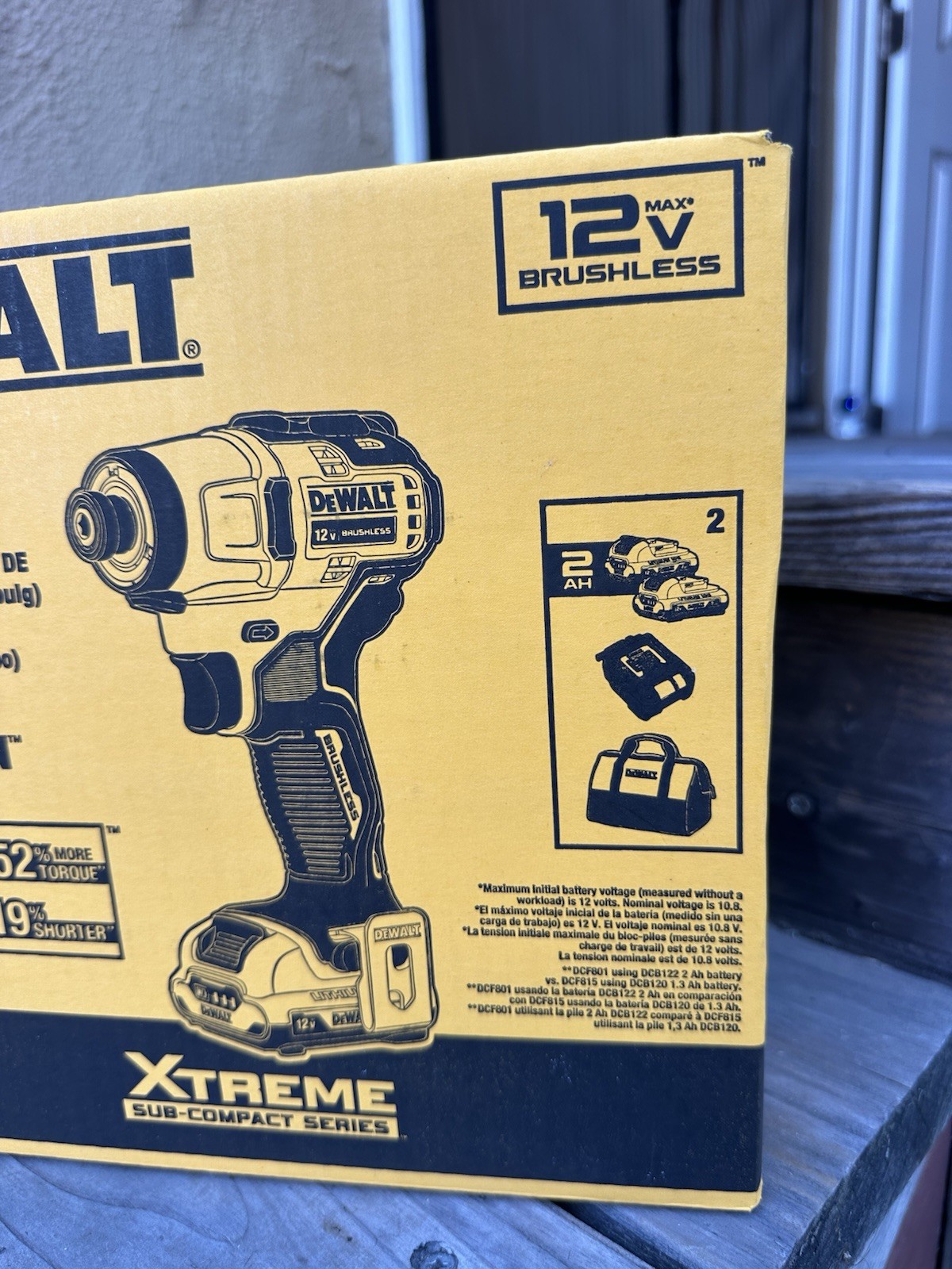 DEWALT XTREME 12-volt max 1/4-in Brushless Cordless Impact Driver