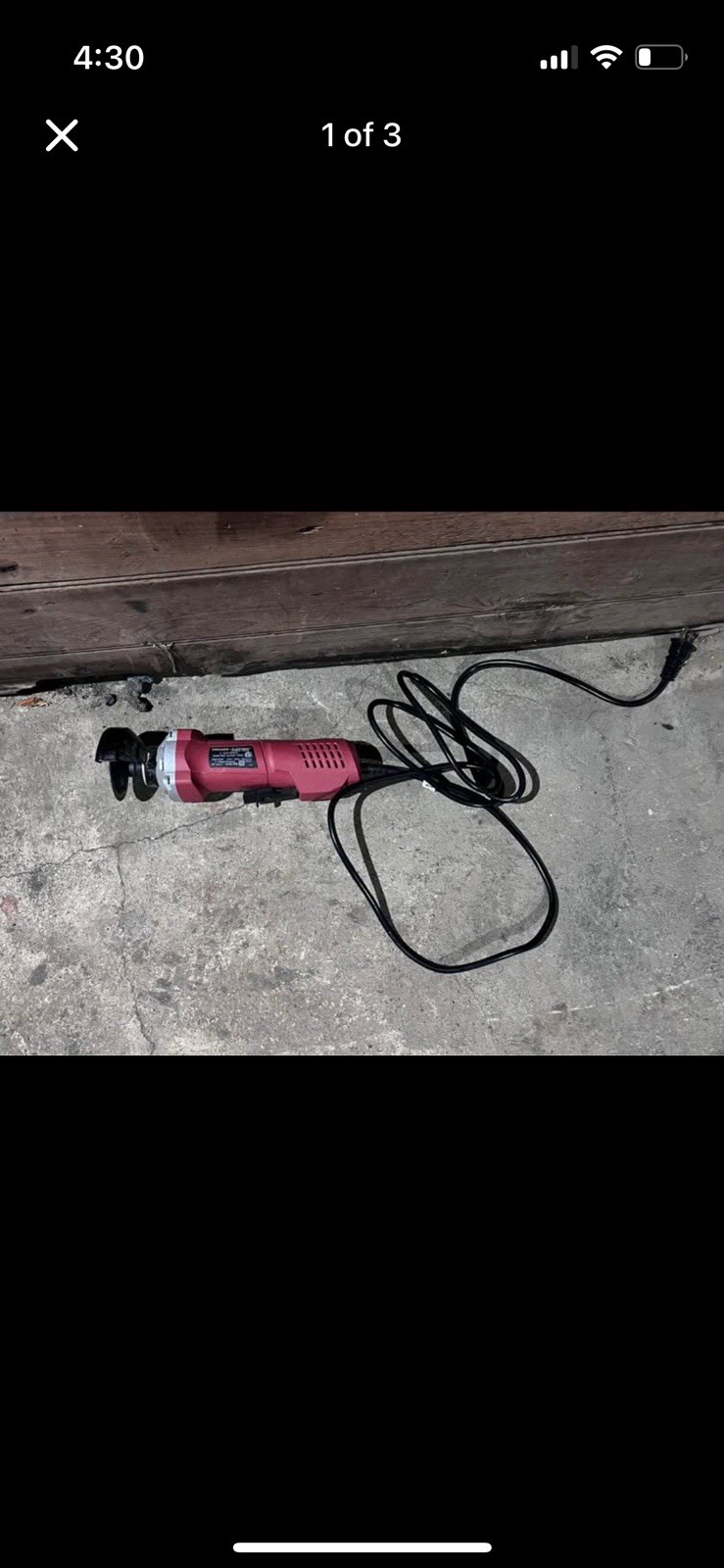 Chicago Electric Cut Off Tool