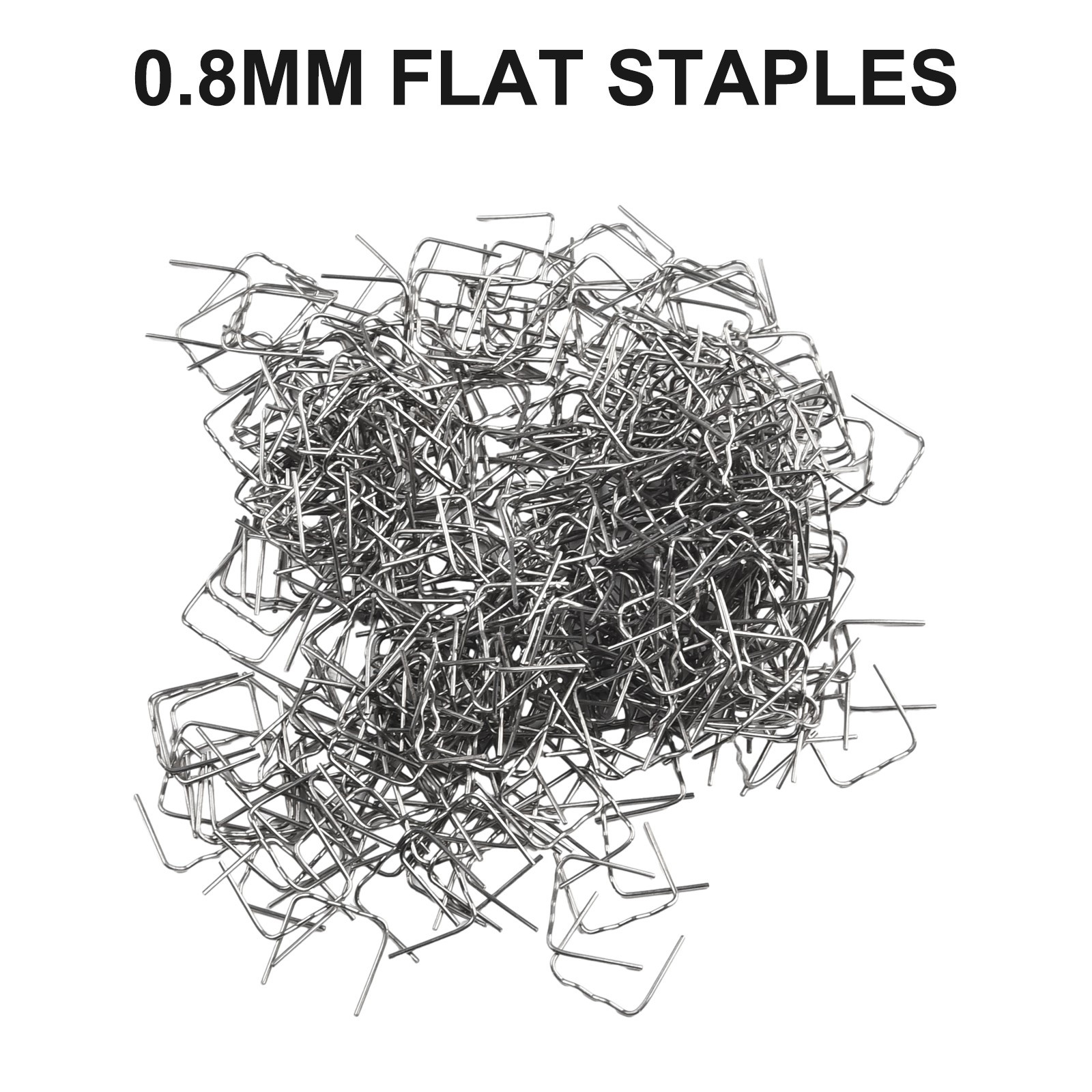 500PCS 0.6/0.8mm Hot Stapler Staples For Car Bumper Plastic Welder Repair Kit
