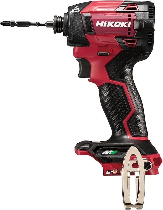 NEW HiKOKI WH36DD(NNR) Multi-Volt 36V Cordless Impact Driver Red Tool Only Japan