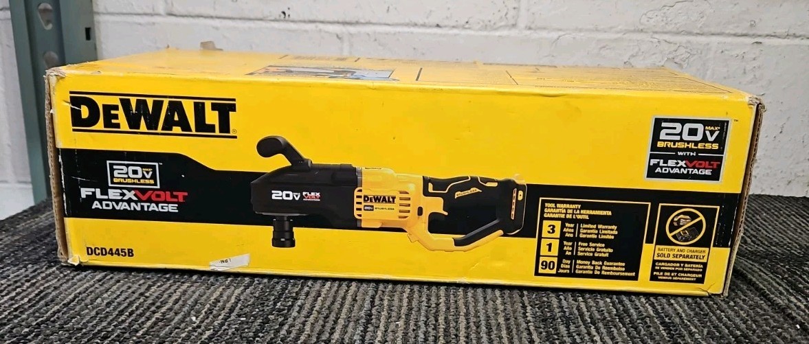 DeWalt DCD445B 7/16&Prime; Quick Change S&J Drill with E-Clutch System – TOOL ONLY