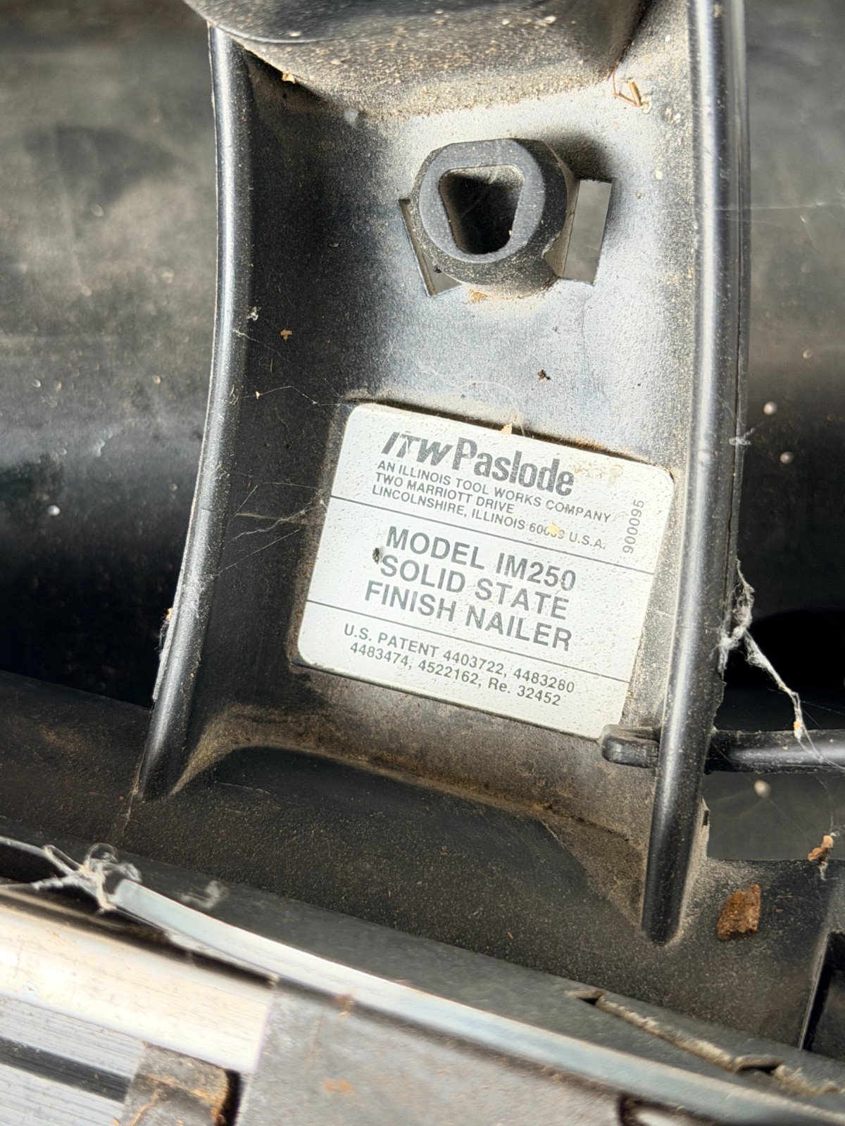 Paslode Impulse Model IM250 Solid State Finish Nailer, no Battery or charger