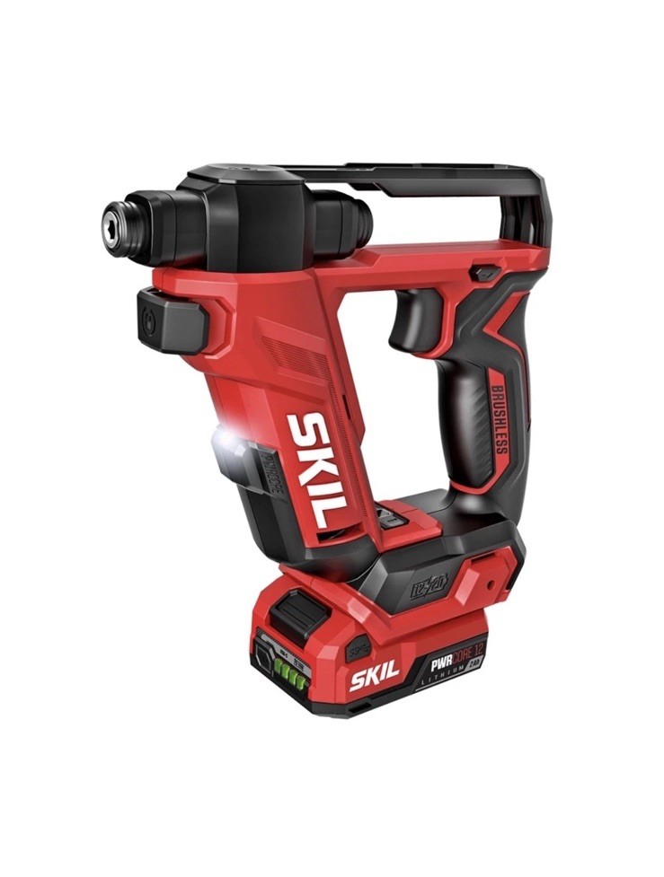 NEW NIB Skil PWRCORE Brushless 12V/20V Flip Drill DL6300D-11 w/ Battery/Charger