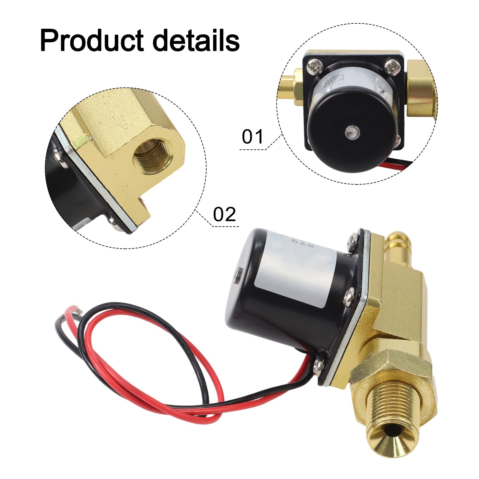 High Flow Solenoid Valve for Welding Machines with Multiple Applications