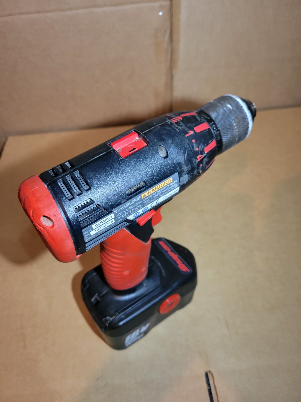 Snap-on CDR 4450 14.4v Cordless Power Drill Battery Not Working