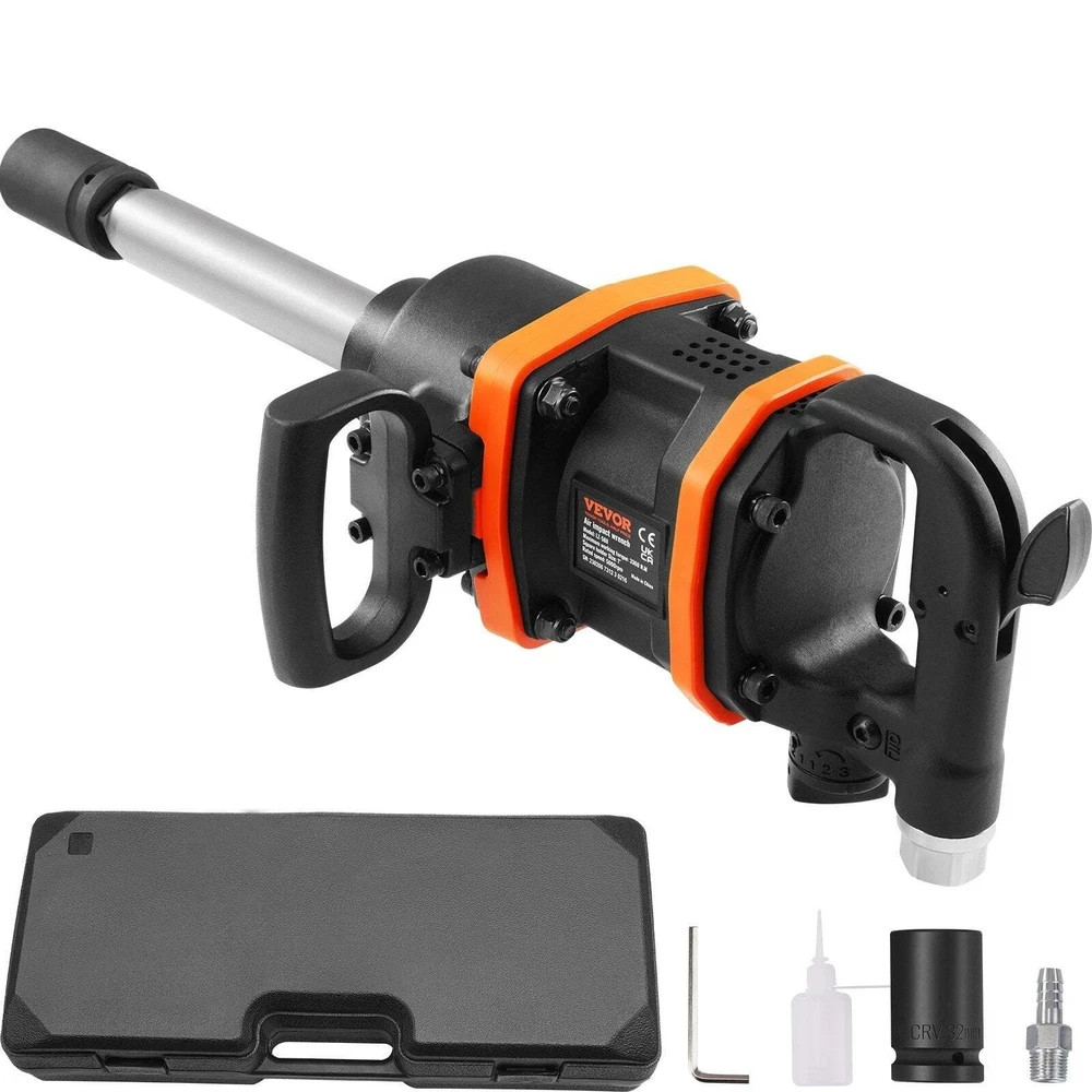 1 Inch Air Impact Wrench, Up to 3160 ft-lbs High Reverse Torque Output 1&Prime; Pneuma