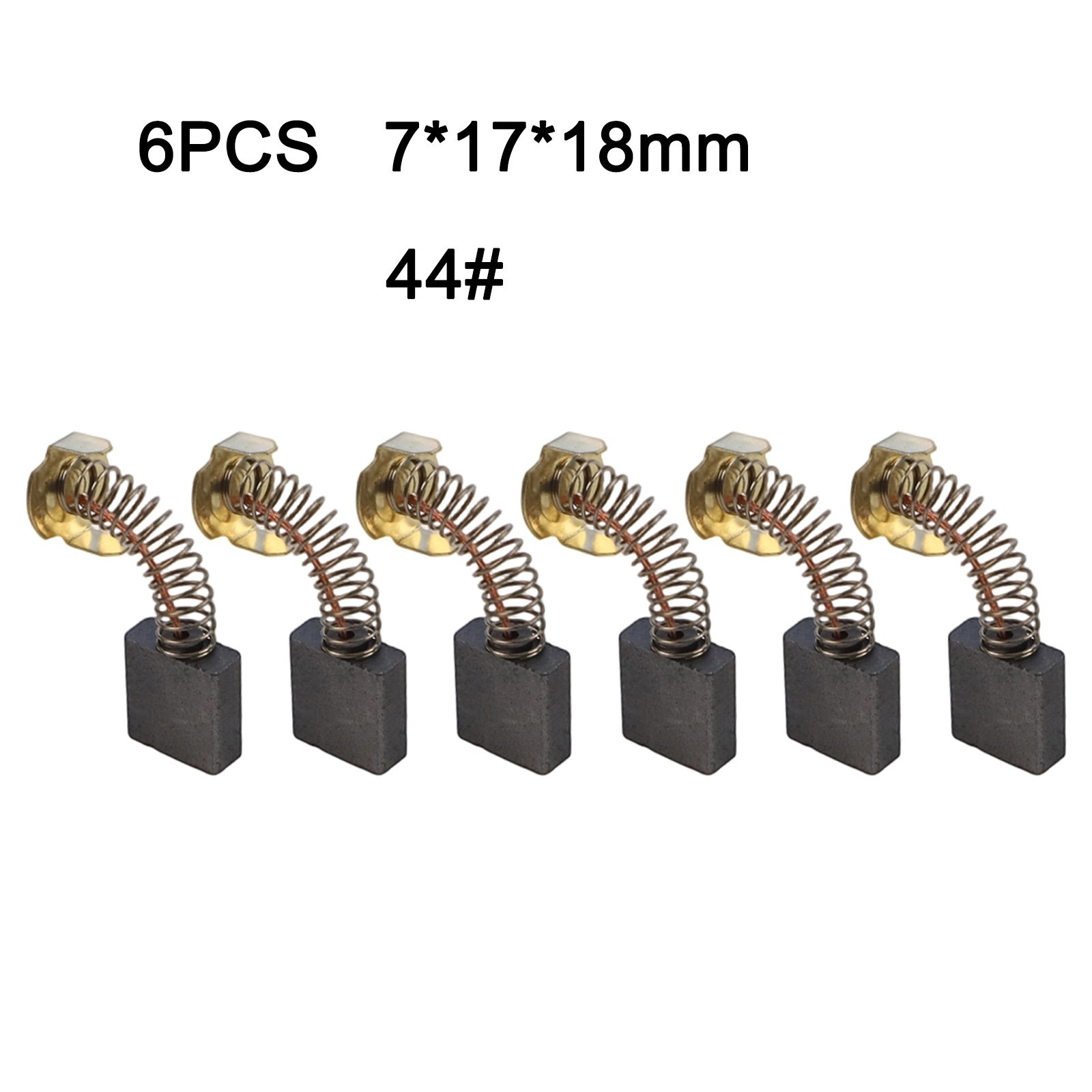 Carbon Brushes Motor Brush Set 7 X 17 X 18mm PH65A\Z1G-FF-15 Replacement