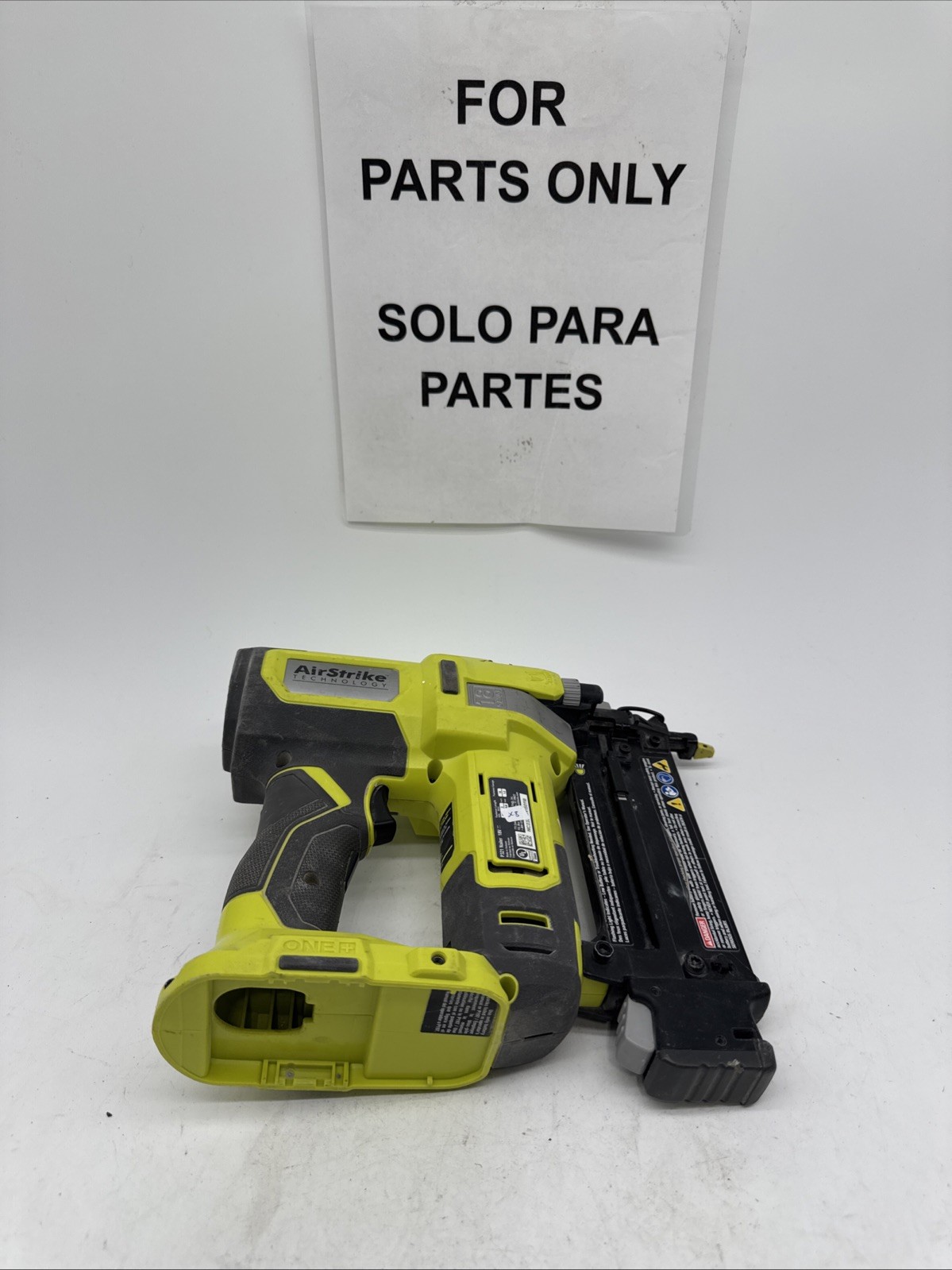 RYOBI P321 18V 18-Gauge Cordless AirStrike Brad Nailer (Tool Only) Parts X8
