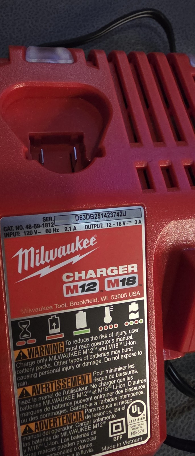 Milwaukee M18 18V Li-Ion Cordless Drill Driver Combo Kit (2691-22) SKU-38