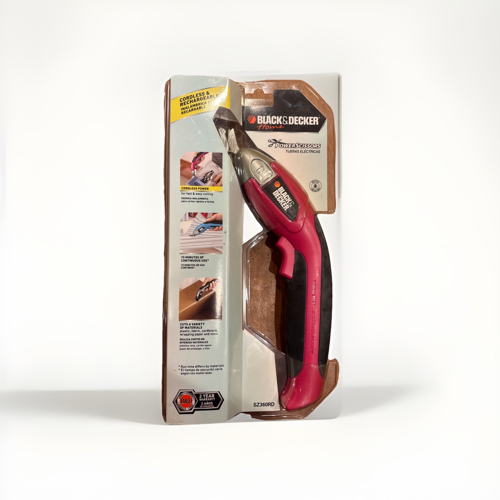Black & Decker 10&Prime; Pink Power Scissors NIP