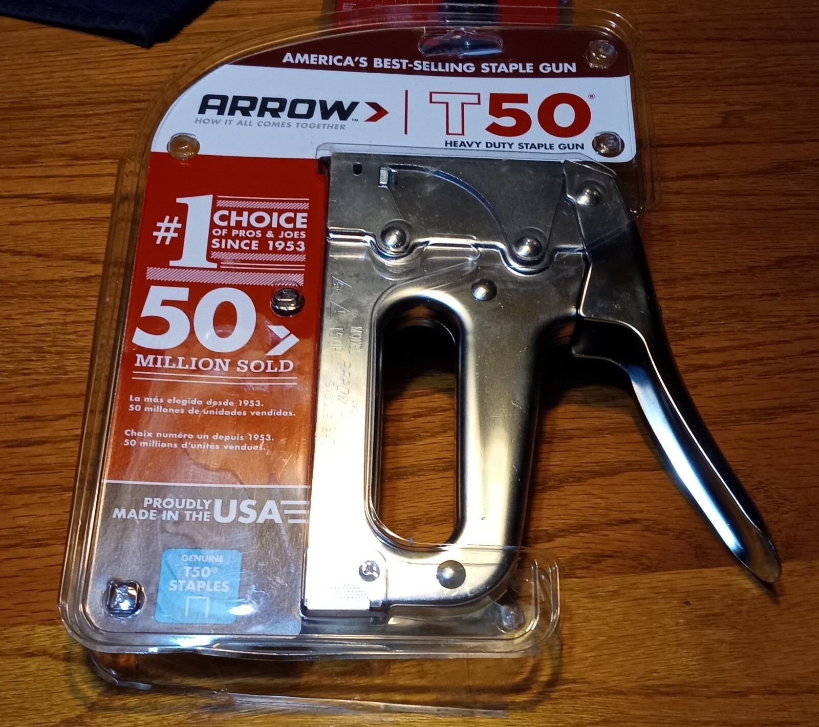 Arrow T50 Pro Heavy Duty Staple Gun