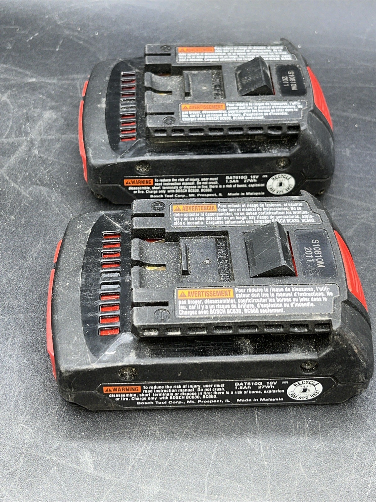Bosch DDS181A 18V Compact Tough 1/2&Prime; Drill Driver with Two Batteries & Charger
