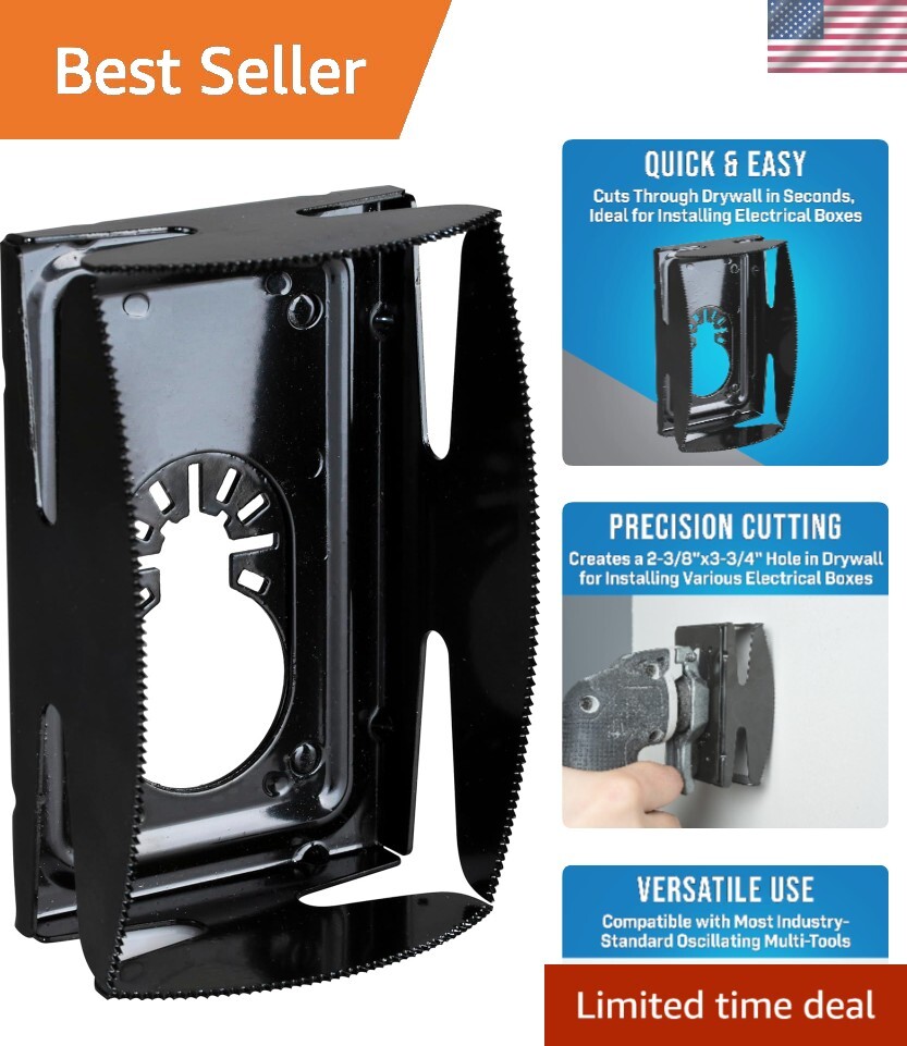 Precision Oscillating Multi-Tool Cutter for Fast Electrical Box Installations