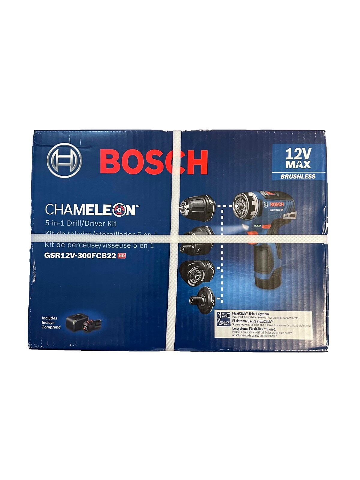 🔥Bosch Chameleon 12-volt 1/4-in Brushless Right Angle Cordless Drill Kit