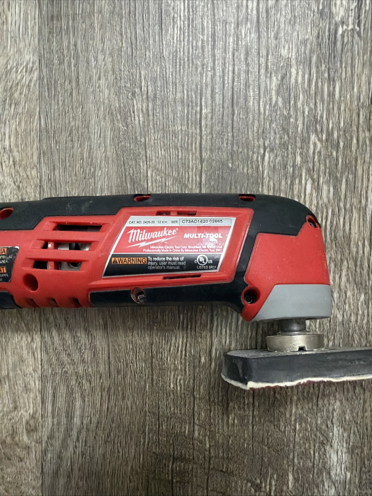 MILWAUKEE TOOLS 2426-20 (P04021999)