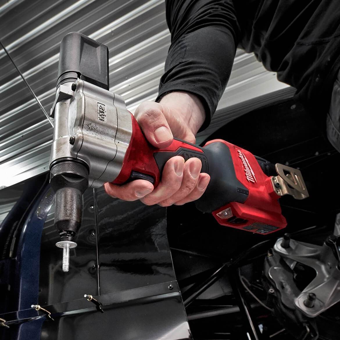Milwaukee 2550-20 M12 12V Heavy Duty Cordless Rivet Tool – Bare Tool