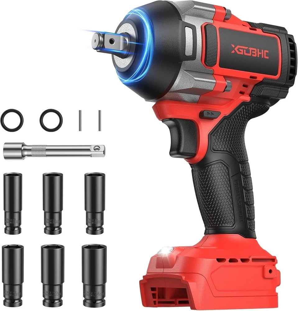 Cordless Impact Wrench for MilWaukee M18 Battery, 1254Ft-lbs (1700N.m) 1/2 Inch