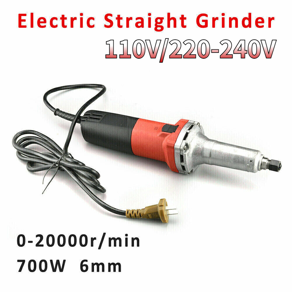 220V/110V Electric Straight Die Grinder Handheld Speed Grinding Machine Variable