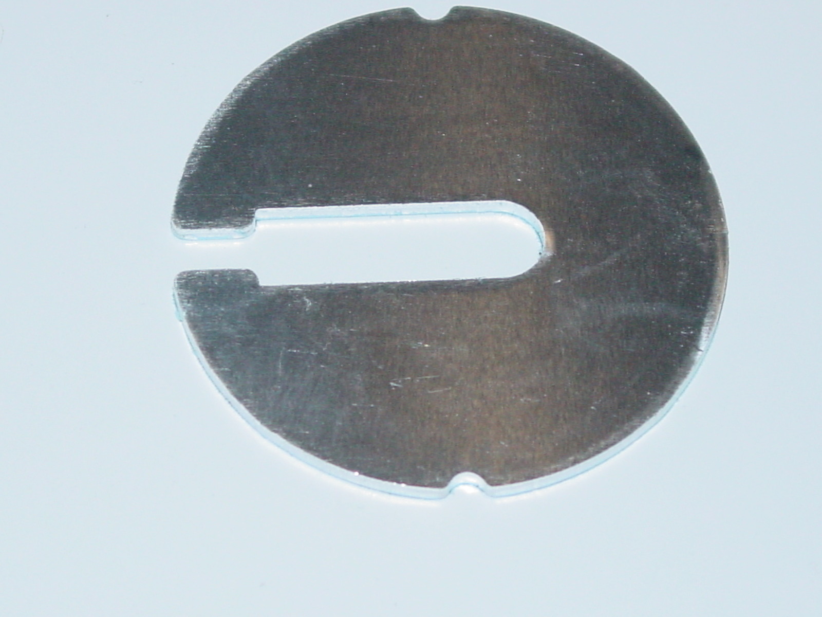 (1) Side Notch Bandsaw table insert for 14&Prime; import bandsaw AMT, Ridgid Delta