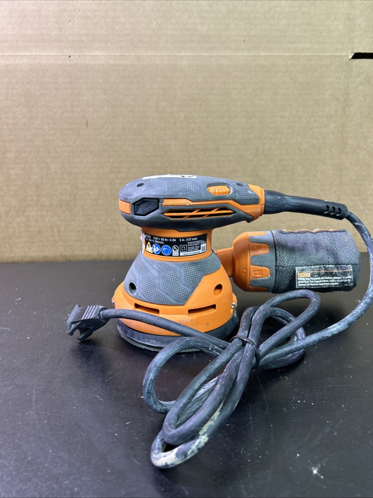 RIDGID 5in 120V Random Orbit Sander (R2601) F24