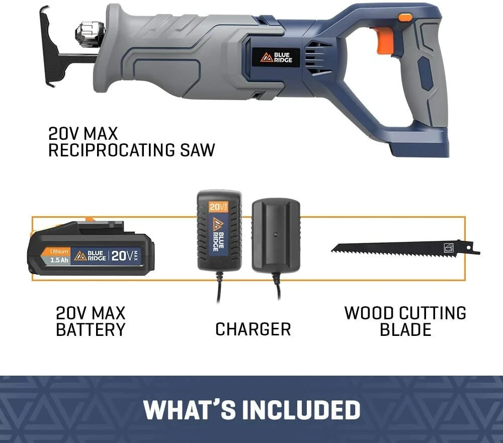 Cordless Reciprocating Saw Blue Ridge