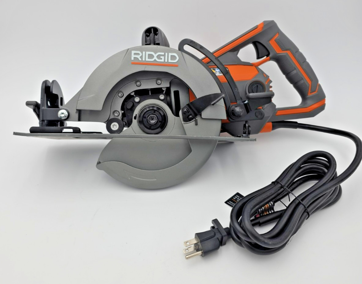 RIDGID R32104 7-1/4&Prime; Worm Drive Circular Saw 15 Amp THRUCOOL New Open Box