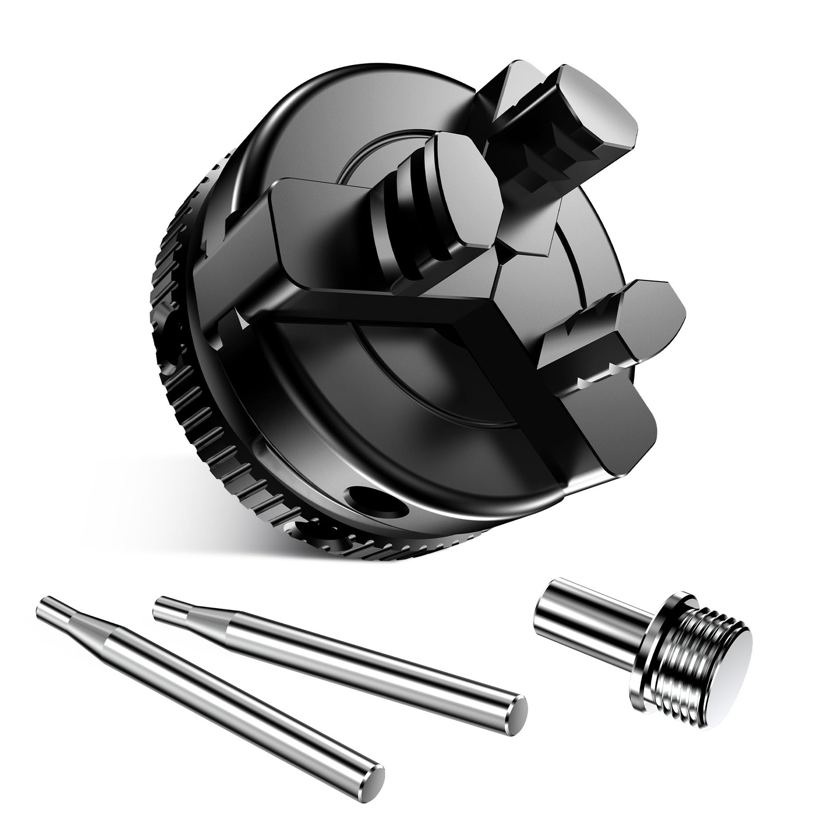 Woodworking Mini Lathe Chuck 3Jaw SelfCentering M18X1.5mm 2 Inch Clamping