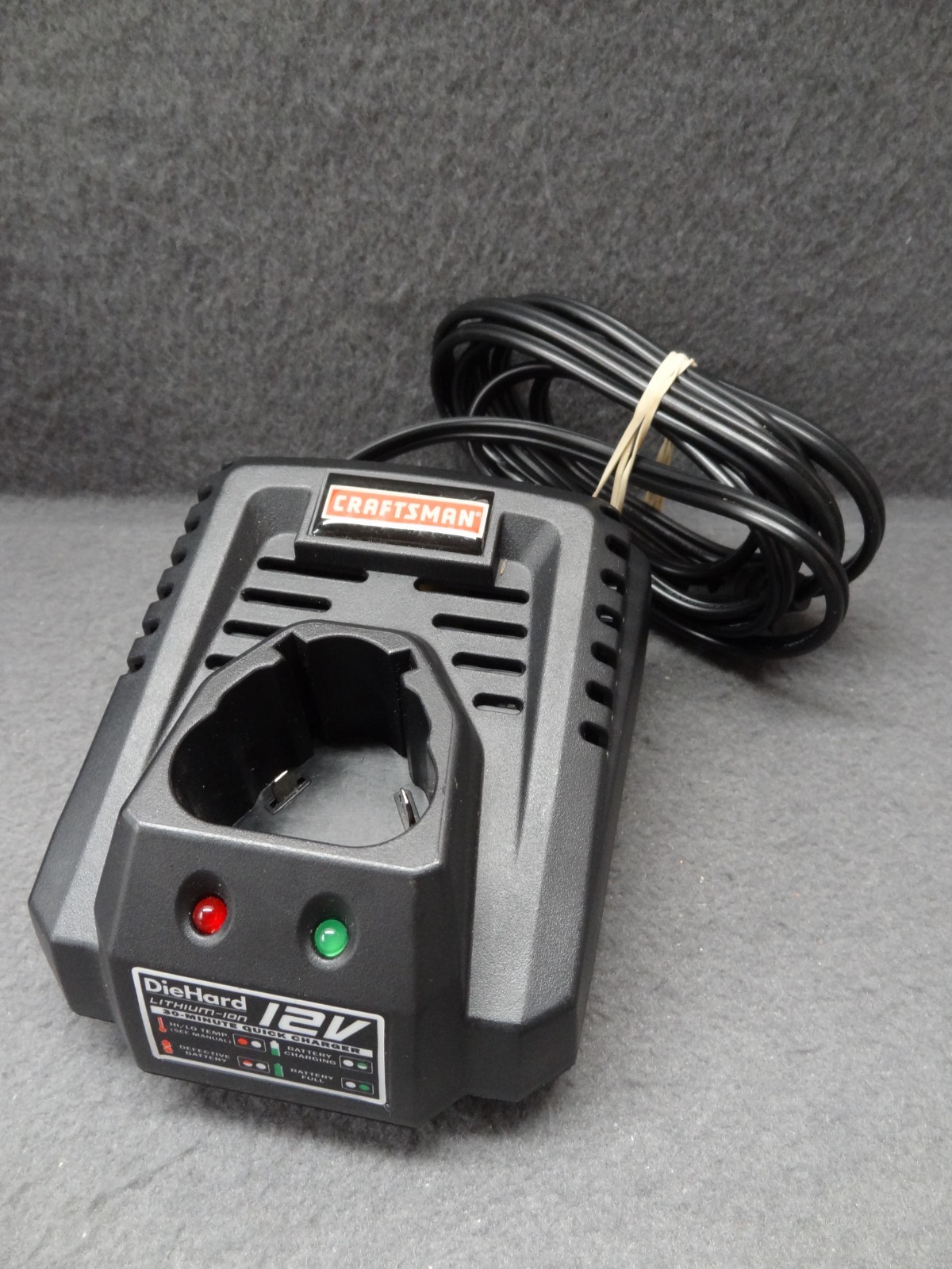 Craftsman 12V Nextec Hammerhead Cordless Auto Hammer Battery Charger Case EUC