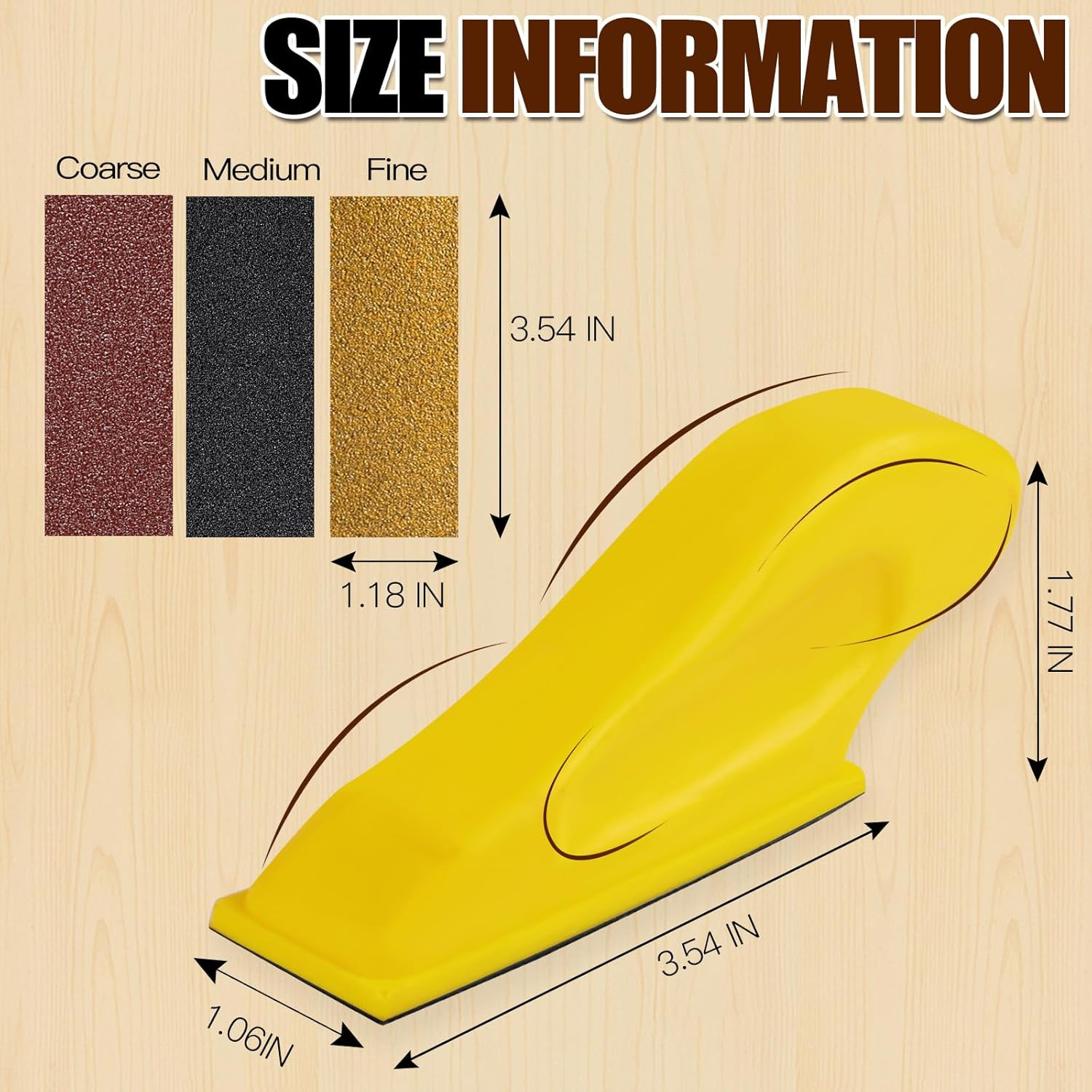 100PCS Professional Micro Detail Sander Kit, 3-In-1 Precision Mini Finger Sander