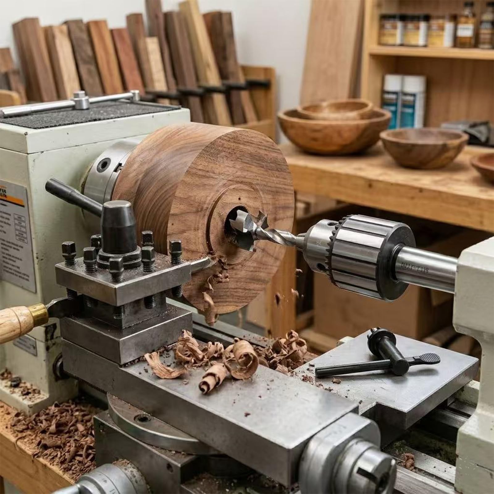 Drill Press Chuck 1/32 to 1/2 Inch MT2JT33 Lathe 3Jaw with Key