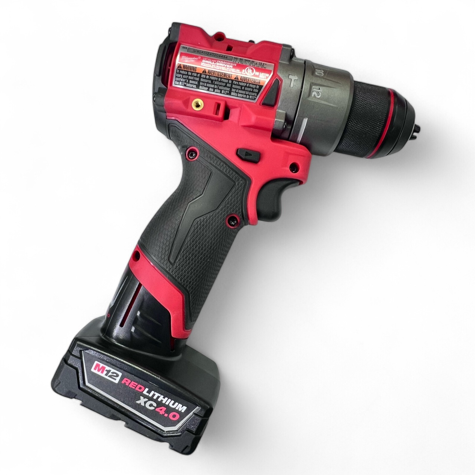 Milwaukee 3403-20 M12 FUEL Cordless 1/2 in. Drill/Driver – Red/Black