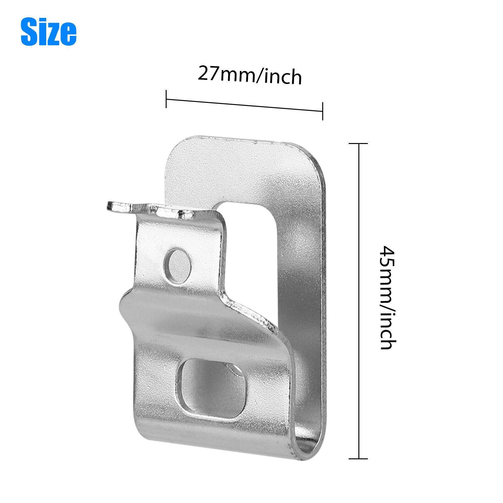6Pcs Belt Clip Hooks For DeWalt 20V Drill Driver N268241 N169778 DCD980 DCD985 G