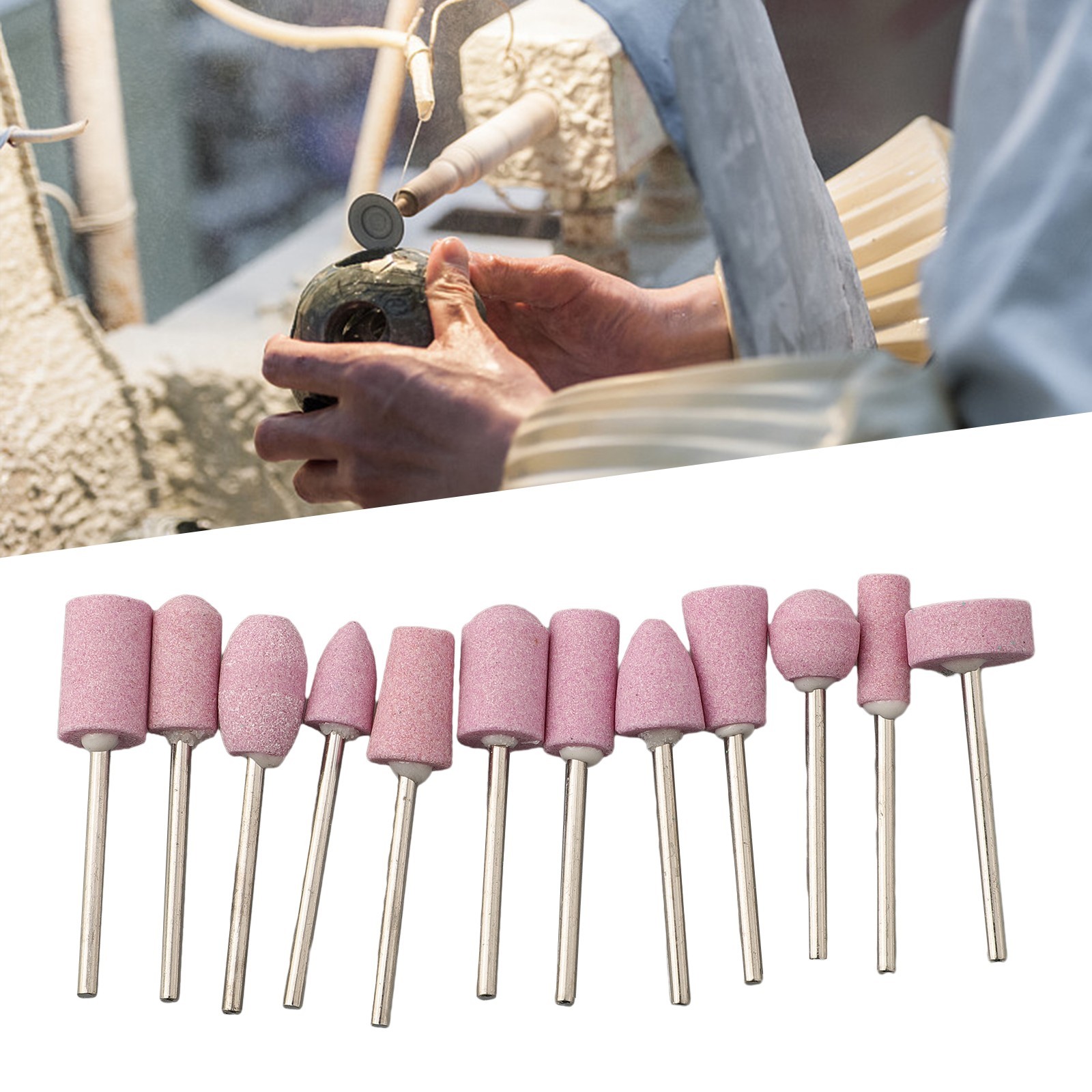 for Nail Art Drill Bits Grinding Head File For Rotary Tool Pedicure Polishing