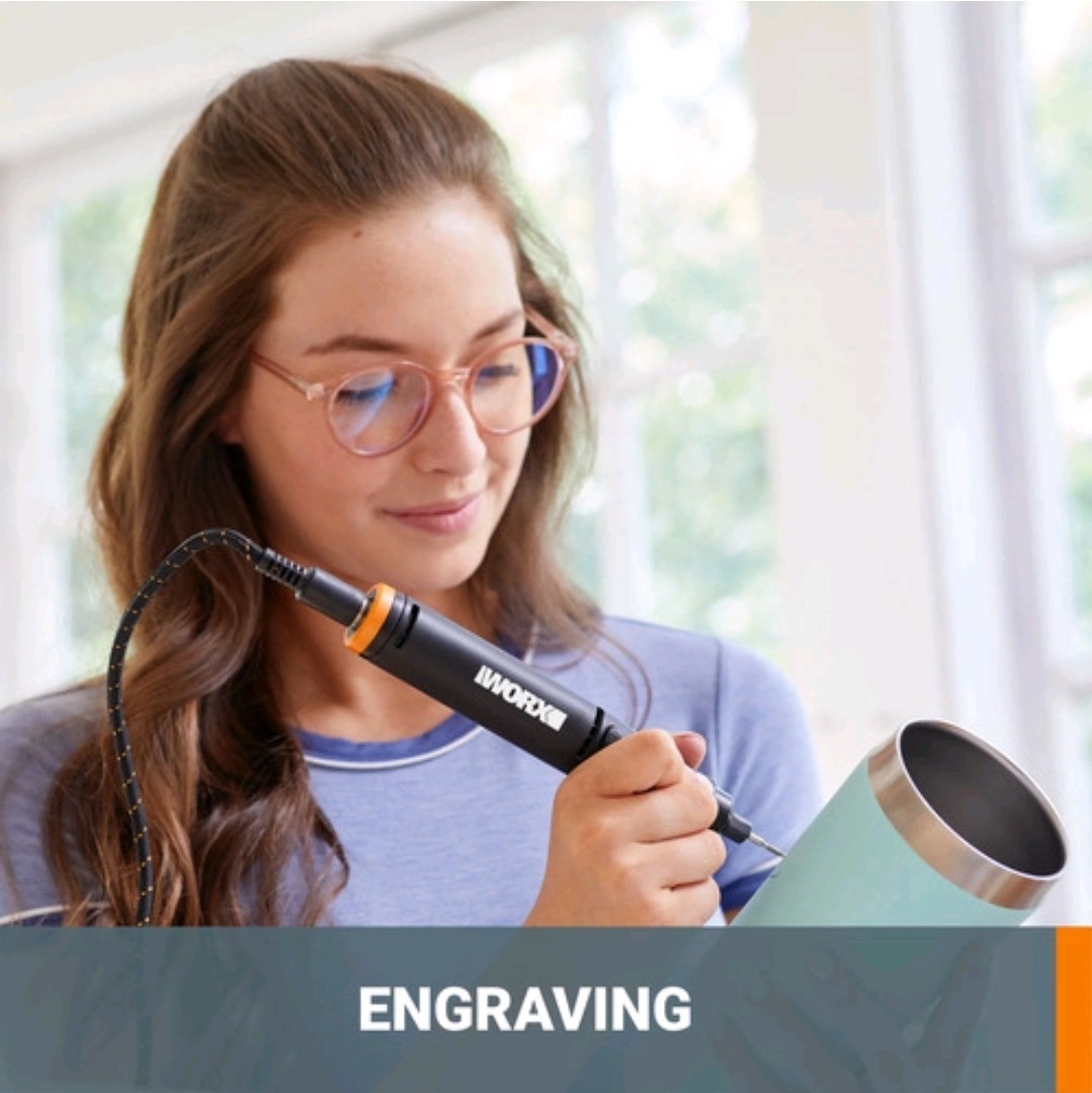 Worx® MakerX® 20V Rotary Tool Combo Kit – 3 Tool Set – Battery Included – WX991L