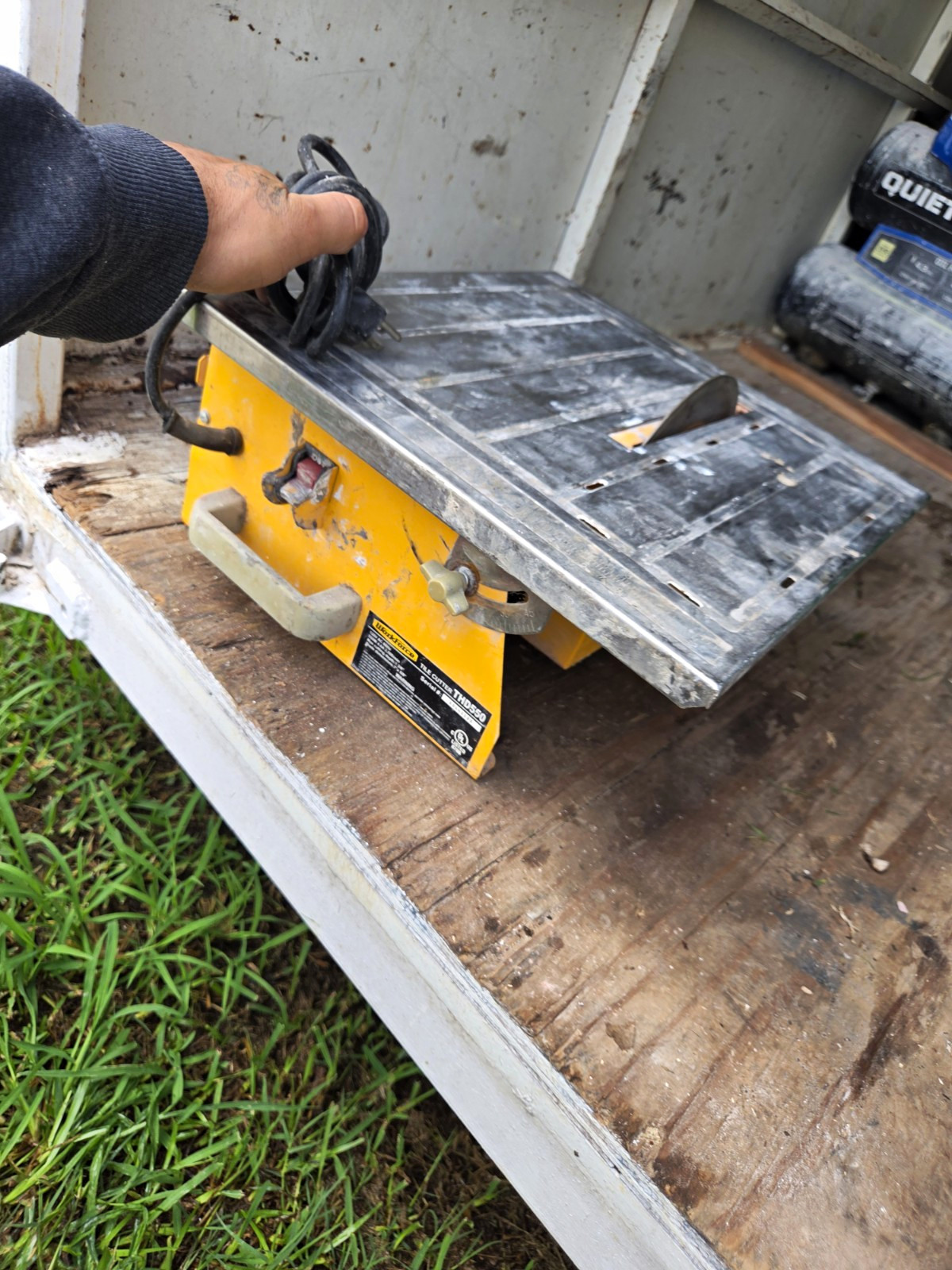 WorkForce THD550 7 in Tile Saw 120V Corded Electric, 1 3/8 in Depth