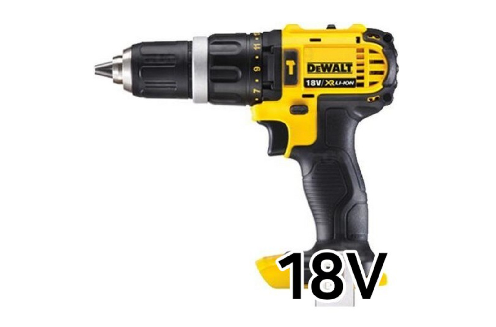 DeWalt DCD785 Drill BL 18V Max Keyless 13mm 2000Rpm 60Nm LED 4.1Lb Bare Tool