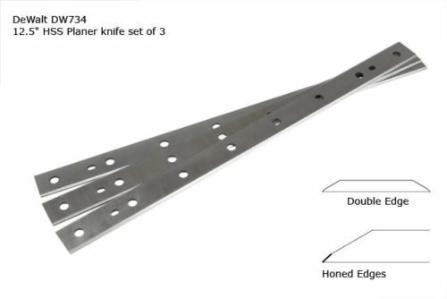 Replace DeWalt DW7342 Carbide Planer knives For DeWalt DW734 – Set of 3