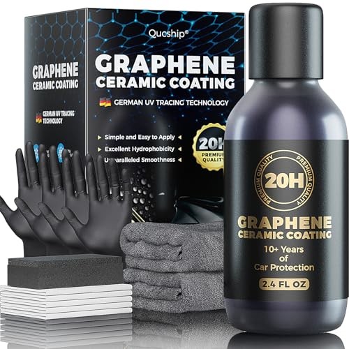 20H Advanced Nano Graphene Ceramic Coating for Cars 70ml 2.4 Fl Oz (Pack of 1)