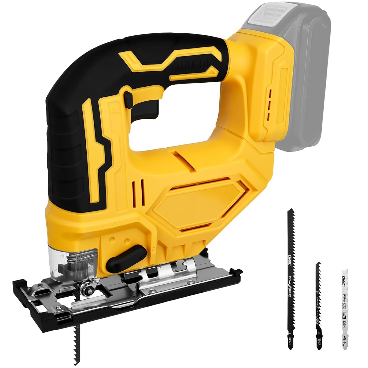 20V Cordless Brushless Jig Saw Tool with Bevel Cut 0°-45° DeWalt Battery