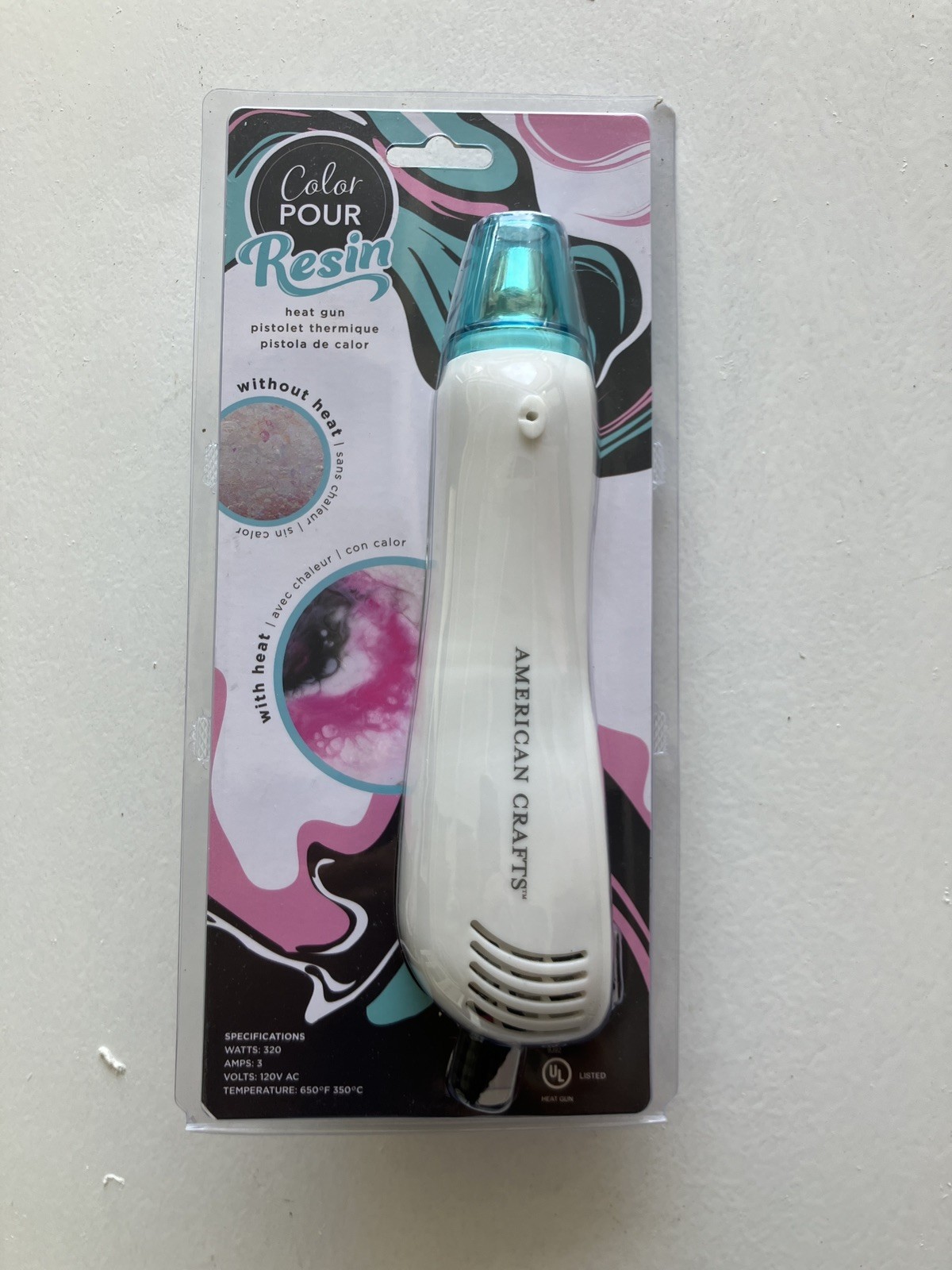 Color Pour Resin Heat Gun