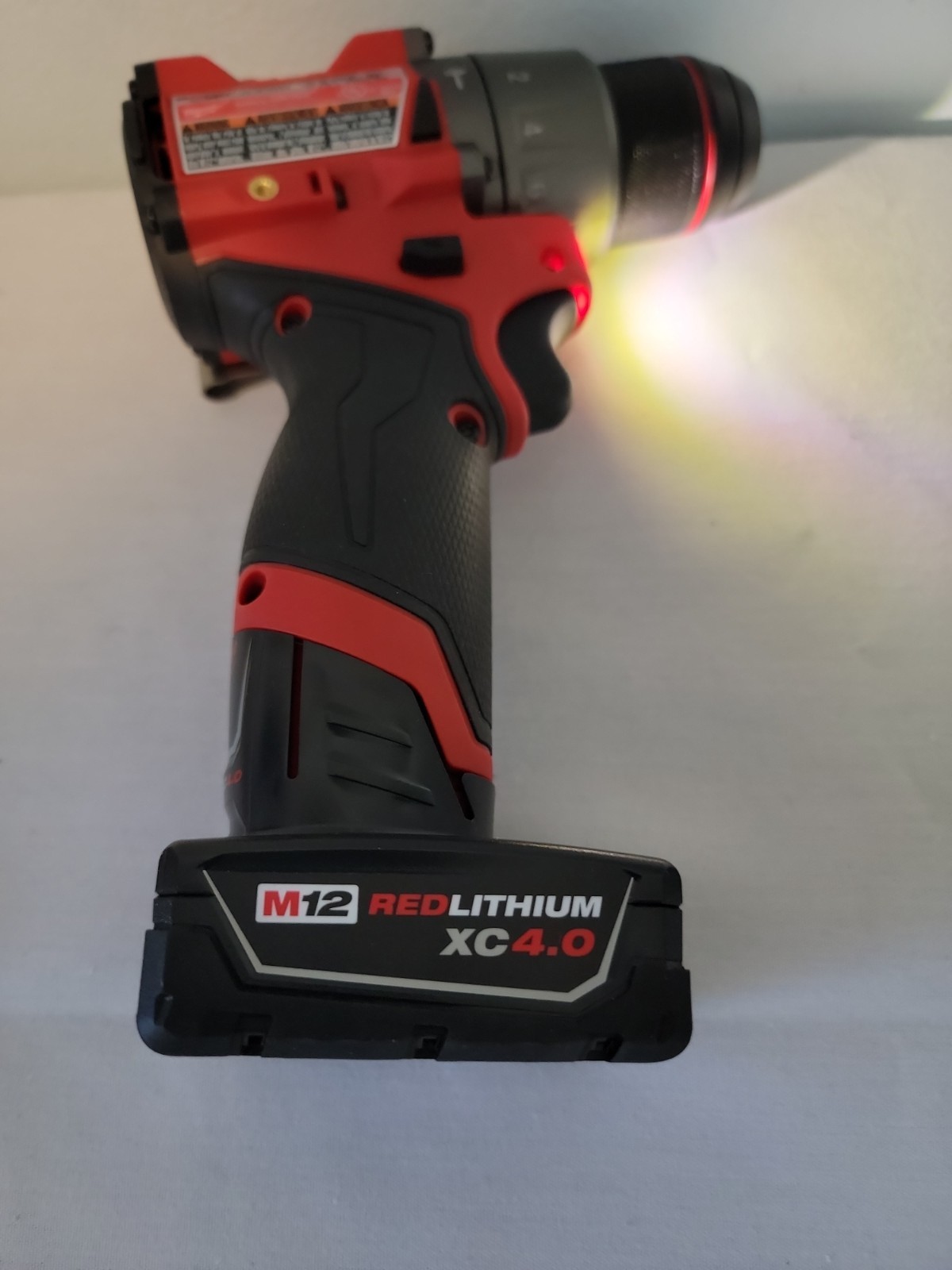 Milwaukee M12 FUEL 1/2&Prime; Hammer Drill Driver 3404-20 GEN 3 + 4.0 Ah Battery