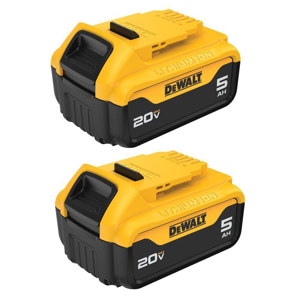 20V Lithium-Ion 2-Tool Cordless Combo Kit with (2) 5.0 Ah Batteries and Charger